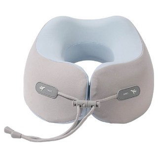 築夢家居 U型枕, 淺藍色