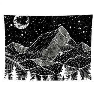 Wild Peak 野峰 露營美學 風格掛布 環保數位滿版印刷, 200 x 150cm, E款, 1件