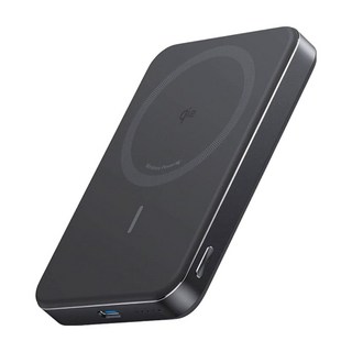 ANKER MagGo Qi2 超薄磁吸行動電源 10000mAh Type-C, 黑色, A1664