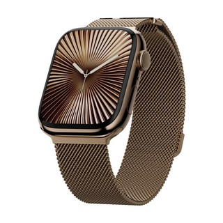 MAGEASY Milanese 米蘭不鏽鋼磁扣錶環 40/41/42mm, 金色, 1個