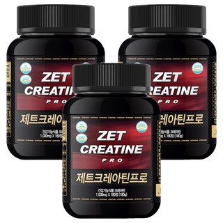 ZETRITION Zet肌酸Pro補給錠, 180錠, 3罐