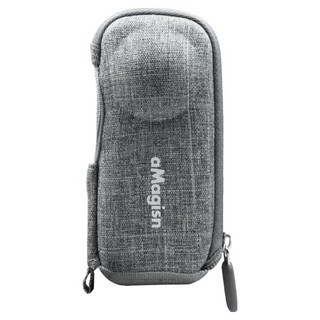 Amagisn Insta360 X3/X2 收納保護包, 硬質外殼, 絨布內裡, 灰色, 1個