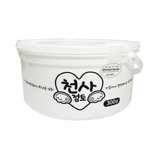 Donerland 天使黏土 單一顏色 1個, 白色