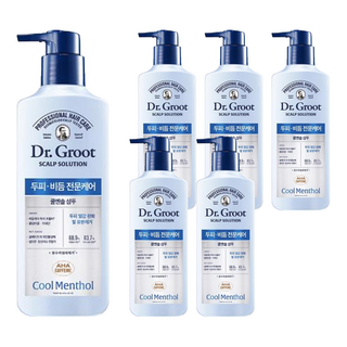 Dr.Groot 健髮專家控油去屑洗髮精 無添加矽靈和人工色素, 400ml, 6瓶