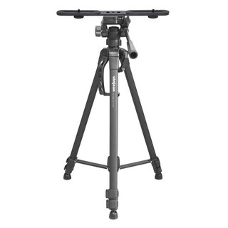 Vonjean Vlog雙手機相機攝影三腳架, VT-356PX2, 黑色, 1個