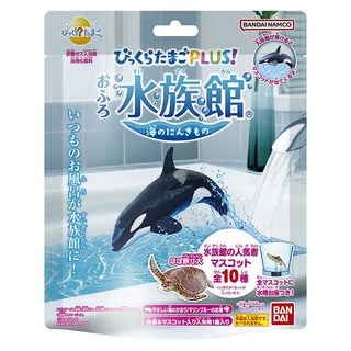 BANDAI 沐浴球 附玩具 水族館海洋生物篇 全10種, 115g, 1組