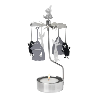 PLUTO DESIGN Angel Chime旋轉燭座附蠟燭 - 回收金屬製, 嚕嚕米配角