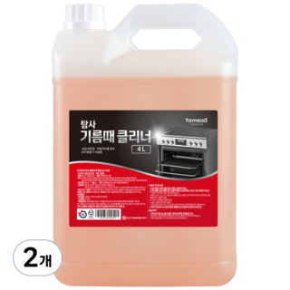 탐사 강력 기름때 클리너 오븐클리너, 2개, 4L