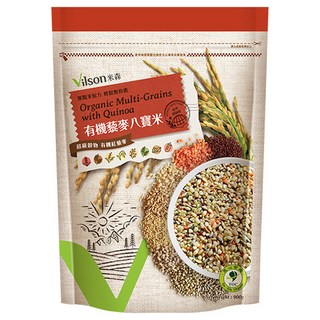 Vilson 米森 有機藜麥八寶米, 1包, 900g