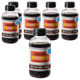 NIN JIOM 京都念慈菴 清潤無糖枇杷膏 金銀花 橄欖葉, 198g, 6瓶
