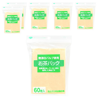 zenmi 茶包袋無漂白, 9.5 x 1cm, 60入, 6個