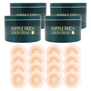 지알비 실리콘 라운드 니플패치 16p, 4개