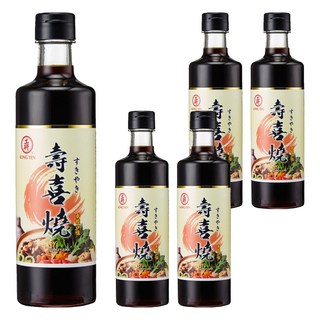 工研 香檸壽喜燒醬, 全素可食, 清新香檬，清爽順口, 320ml, 5瓶