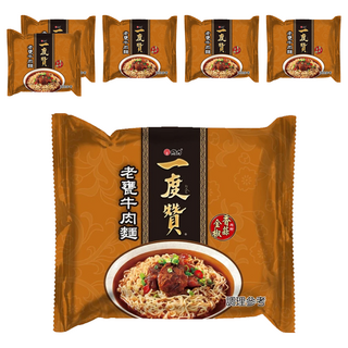 維力 一度贊 老甕牛肉麵 185g, 6包