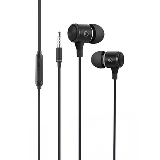 Songwin 尚之宇 線控入耳式耳機麥克風 14g, PH-A800, 黑色