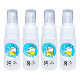 MOTO beauty care 耐酒精隨身噴霧瓶 PP-30ml 可分裝酒精, 4瓶