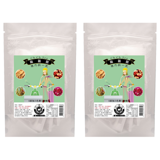 FANGS 方氏 氣氣茶 0添加/0色素/0咖啡因, 5g, 15包, 2袋