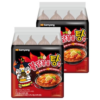 Samyang Foods 三養 火辣雞肉風味湯麵 145g, 8包
