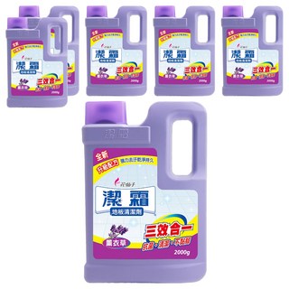 farcent 花仙子 潔霜 地板清潔劑 薰衣草, 2kg, 6桶