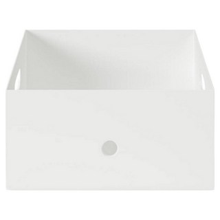 MUJI 無印良品 聚丙烯檔案盒 標準型 1/2 32 x 25 x 12cm, 白色, 1個, 1層