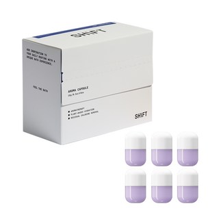 시프트 아로마 캡슐 6개입, 1개, TEATREE&LAVENDER