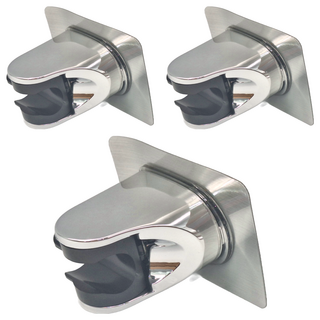 壁貼式蓮蓬頭座 電鍍ABS材質 耐水性強 標準接口