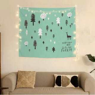 SANGSANG HOO 超大型織物海報, 親愛的森林