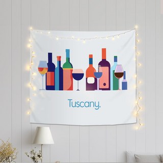 SANGSANG HOO 超大型織物海報, 托斯卡尼