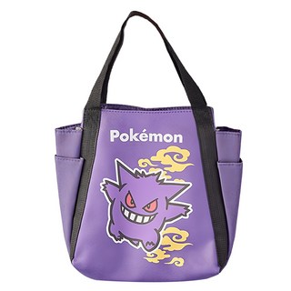 PoKeMoN 寶可夢 保溫保冷袋 PKM-BAG014 147g, 1個, 耿鬼 紫色