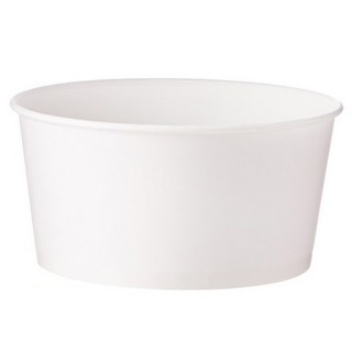 Tamsaa 加厚紙碗 520mL，60個，無印刷純白高磅數紙碗, 1袋