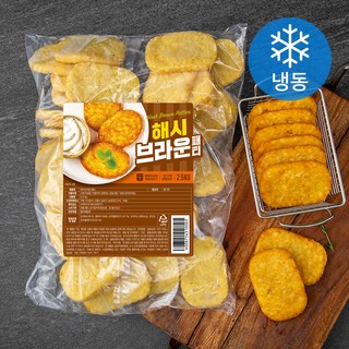 해시브라운 패티 (냉동), 2.5kg, 1개