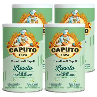 CAPuTO 乾酵母粉, 4個, 100g
