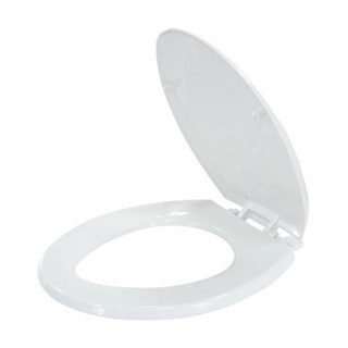 手易坊 自掀式通用馬桶蓋 白色 台灣精品, 405 x 357 x 213mm, 1個