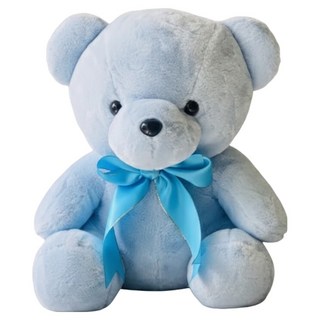柔柔熊 填充玩具娃娃, 優質藍, 1個