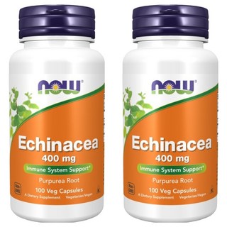 NOW Foods 紫錐花加強配方, 100顆, 2罐