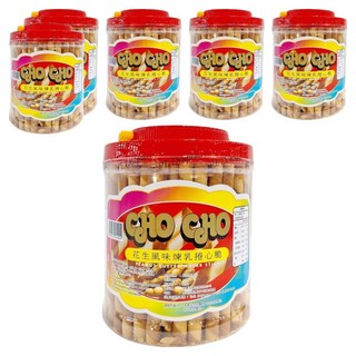CHO CHO 花生風味煉乳捲心, 700g, 6罐