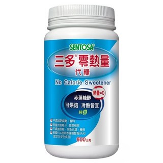 SENTOSA 三多 零熱量代糖 赤藻糖醇 冷熱皆宜 適合烘焙, 600g, 1瓶