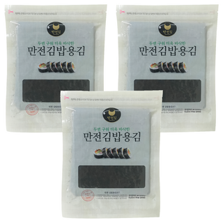 萬田 飯捲專用海苔, 115g, 3包