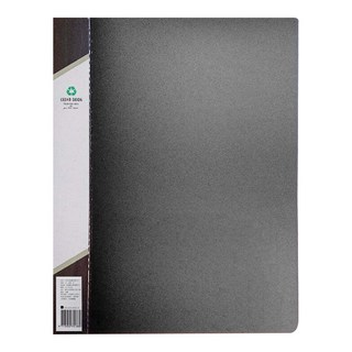 PP 主色板資料簿 A3 40入, 黑色, 1本