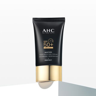 AHC Masters水潤防曬乳 SPF50+ PA++++, 50ml, 3個