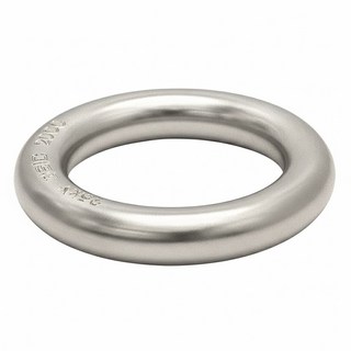ISC Aluminium Ring Large 鋁製連接環/鋁圈 大 25kN RIN0011A, 銀色, 1個
