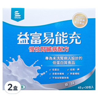 益富 易能充 慢性腎臟病配方 30包, 1.35kg, 2盒