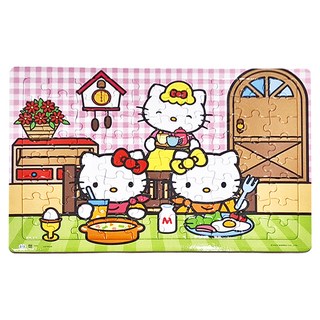 世一 HELLO KITTY美味早餐拼圖, 80片, 1個