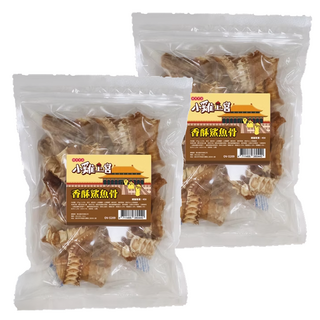 小雞上宮 香酥鯊魚骨 量販包 375g x 2包 狗狗零食