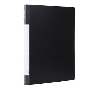 A3 PP主色板資料簿 - 20入, 黑色, 1本