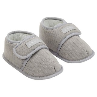 ku.ku duckbill 酷咕鴨 plus竹纖羅紋學布鞋, 1雙, 山系灰, LL