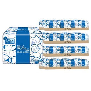LIVI 優活 單層優拭衛生紙, 450張, 120包