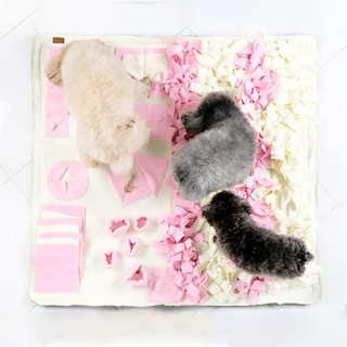 딩동펫 노즈워크 담요, 핑크, 1개