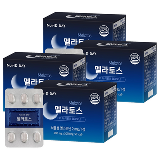 Nutri D-DAY 植物萃取舒眠錠, 4盒, 30顆