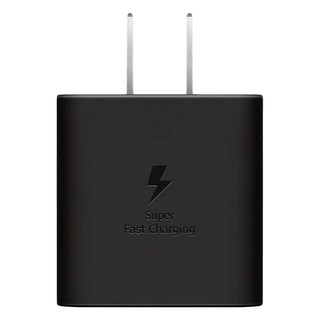 SAMSUNG 三星 25W旅充頭 T2510, 黑色, 1個